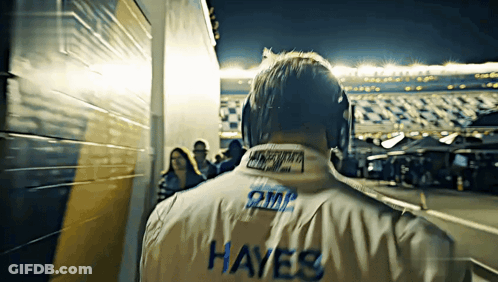 Man In Headphones And Hayes Jacket GIF