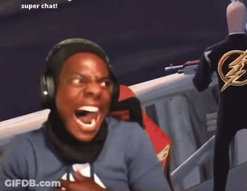Man In Headphones And Helmet Laughing GIF