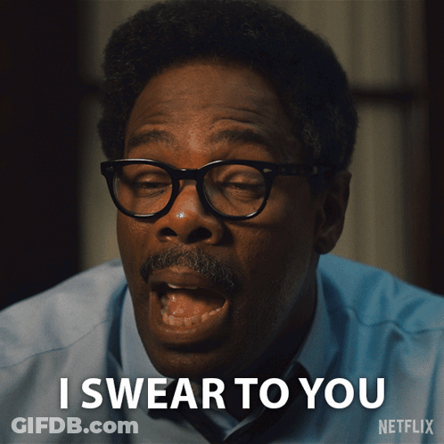 Man In Headphones And Hockey Jersey Saying Effin A Cotton GIF