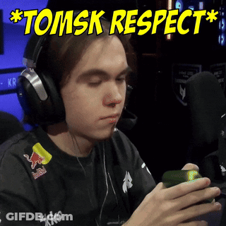Man In Headphones And Red Bull Shirt GIF