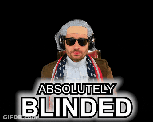 Man In Headphones And Scarf Saying Absolutely Blinded GIF