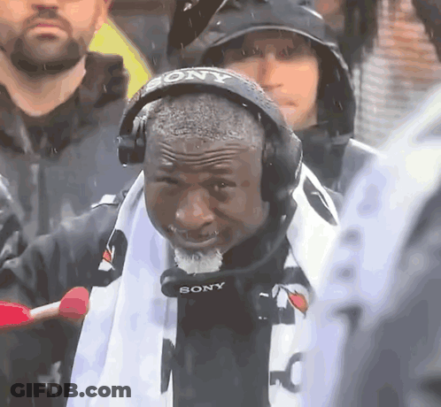 Man In Headphones And Sony Scarf GIF