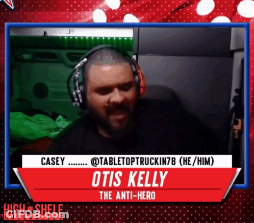 Man In Headphones Otis Kelly GIF