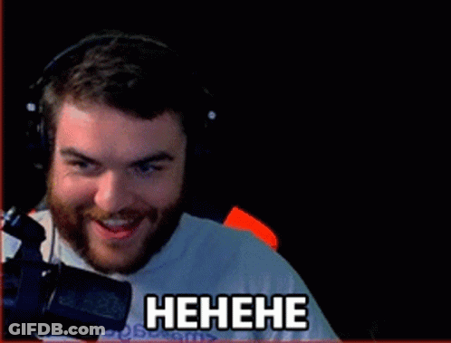 Man In Headphones Smiling At Screen Saying Players Matty Thicc Techni GIF