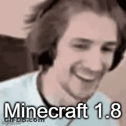 Man In Headphones Smiling In Minecraft GIF