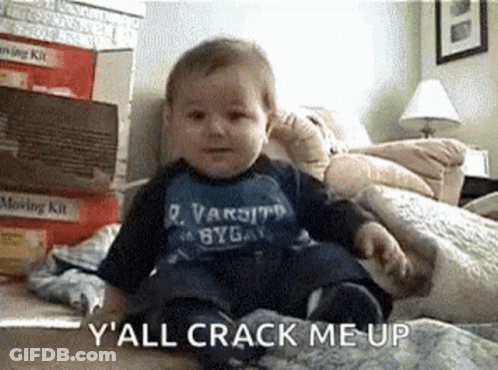 Man In Headphones Wearing We've Cracked The Code Shirt GIF