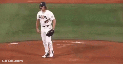 Man In Helmet And Backpack Lets Get Freaky GIF