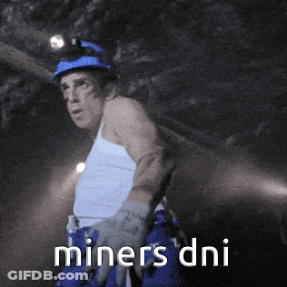 Man In Helmet And Gloves Miners DNI GIF