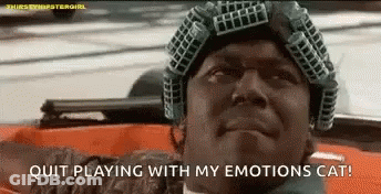Man In Helmet And Goggles Playing With Emotions In Car GIF