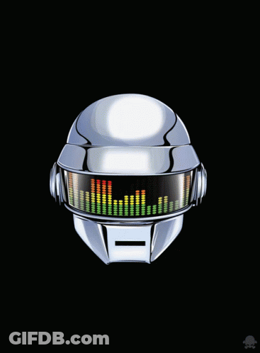 Man In Helmet And Goggles With Letter S GIF