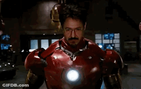 Man In Helmet And Red Suit GIF