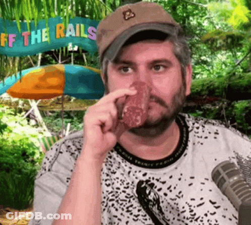 Man In Helmet Dancing At Microphone GIF