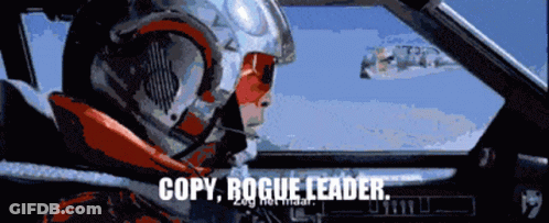 Man In Helmet Driving Car Copy Rogue Leader GIF