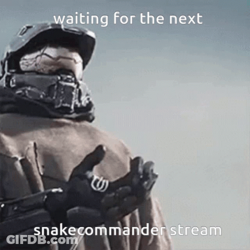 Man In Helmet Holding Gun GIF