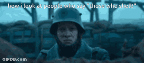 Man In Helmet How I Look At People Who Say Those Who Shell GIF