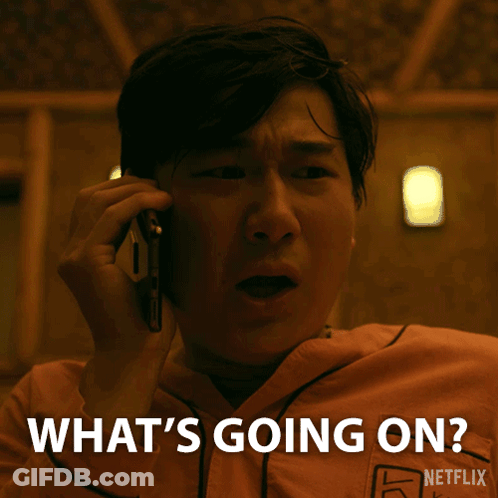 Man In Helmet Making Funny Face Saying I Have No Clue What's Going On GIF