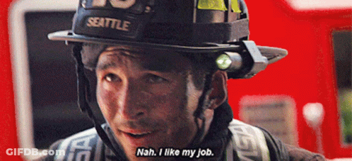 Man In Helmet Saying Seattle GIF