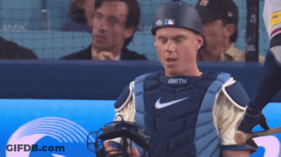 Man In Helmet Saying Smith GIF
