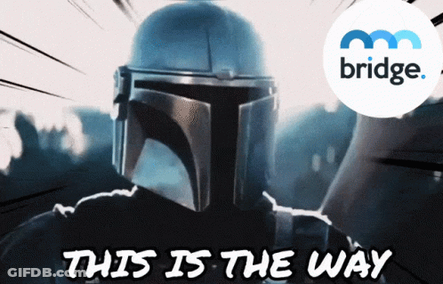 Man In Helmet Saying This Is The Way GIF