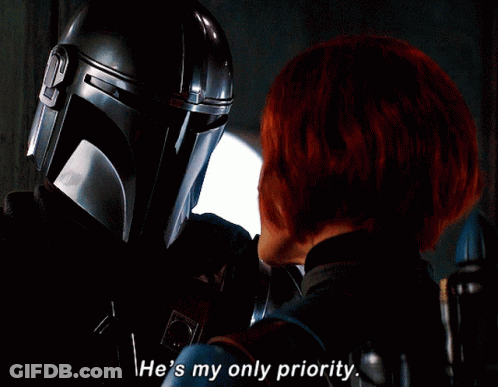 Man In Helmet Tells Woman He's My Only Priority GIF