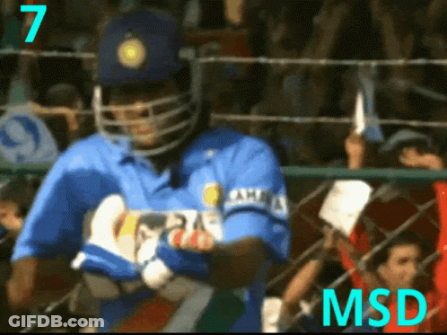 Man In Helmet With Crowd MSD GIF