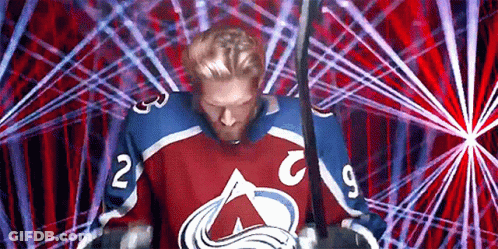 Man In Hockey Jersey Number 2 GIF