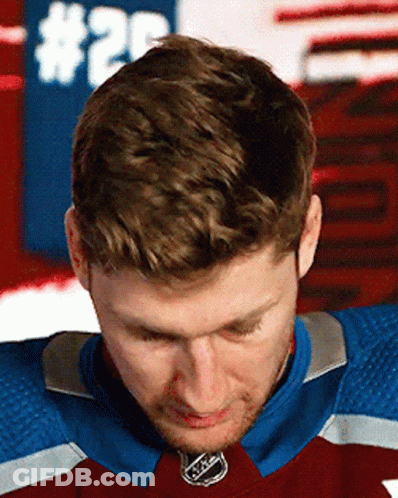 Man In Hockey Jersey Number 2 GIF
