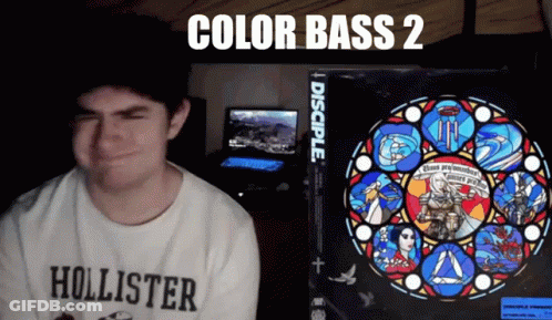 Man In Hollister Shirt Sitting At Laptop GIF