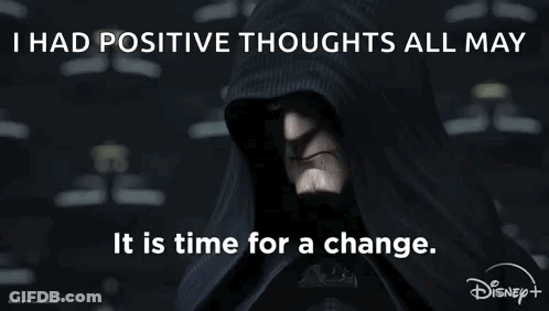 Man In Hood I Had Positive Thoughts All May GIF