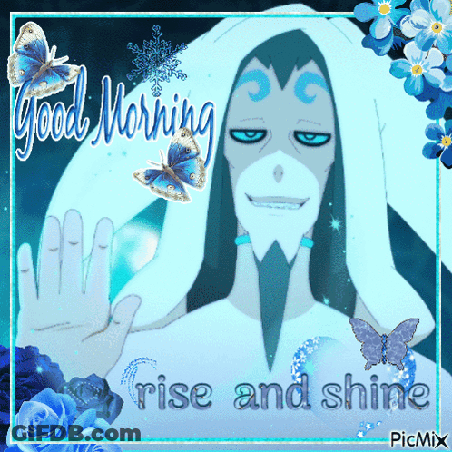 Man In Hood Saying Good Morning GIF