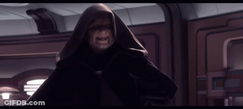 Man In Hooded Cloak Screaming And Pointing GIF