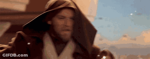 Man In Hooded Cloak Star Wars GIF