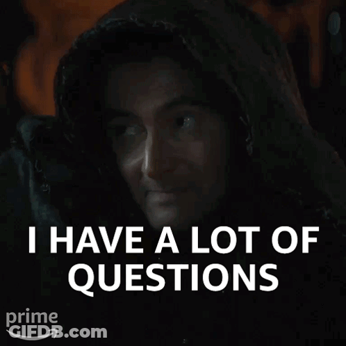 Man In Hooded Jacket Saying I Have A Lot Of Questions GIF