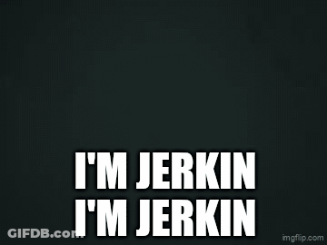 Man In Hooded Jacket Saying I'm Jerkin GIF