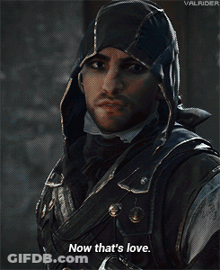 Man In Hooded Jacket Says Now That's Love GIF