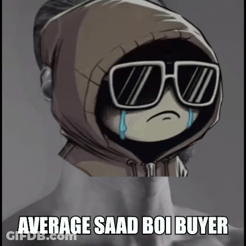 Man In Hoodie And Sunglasses Average Saad Boi GIF