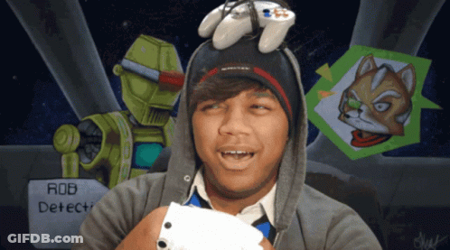 Man In Hoodie Holding Game Controller Saying Rob Detect GIF
