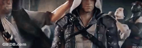 Man In Hoodie In Front Of Crowd GIF