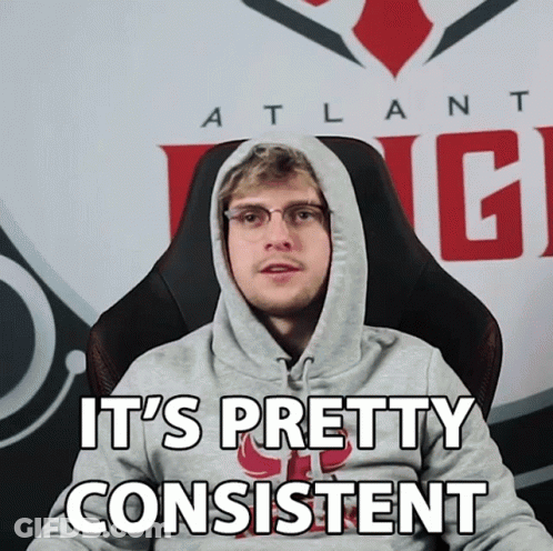 Man In Hoodie It's Pretty Consistent GIF