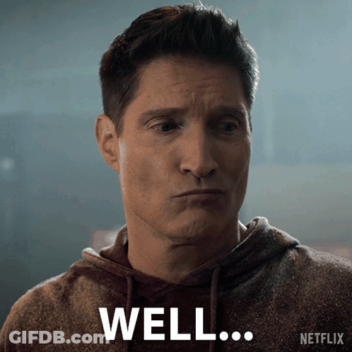 Man In Hoodie Making Face GIF