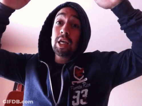 Man In Hoodie Saying Puerto Rico GIF