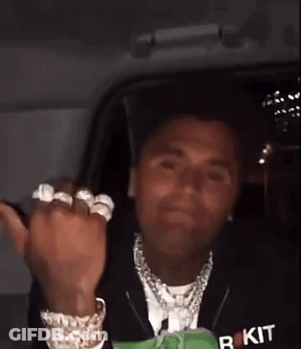 Man In Hoodie Saying R Kit Giving Middle Finger GIF