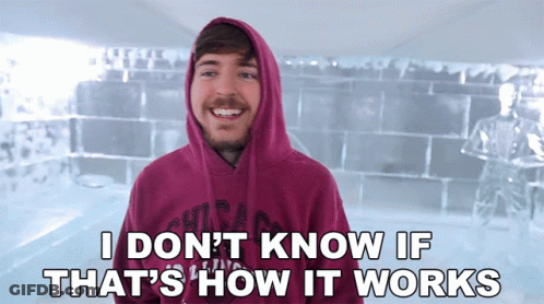 Man In Hoodie Says I Don't Know If That's How It Works GIF