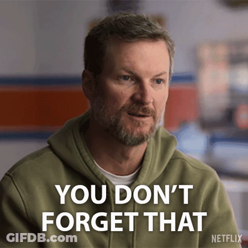 Man In Hoodie Says You Don't Forget That GIF