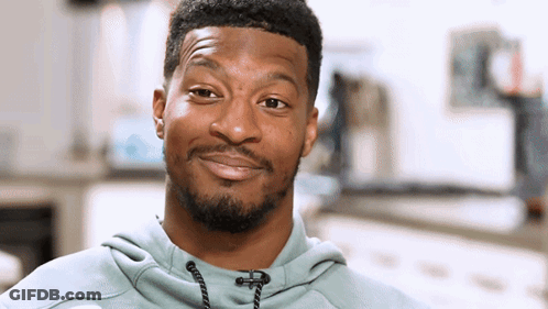 Man In Hoodie With Letter H GIF