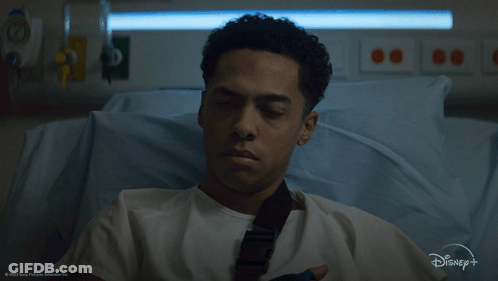 Man In Hospital Bed Saying Yeah I Believe You GIF