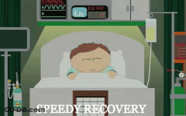 Man In Hospital Bed Speedy Recovery GIF