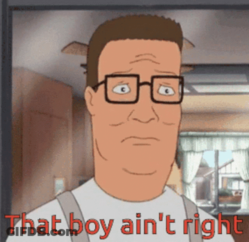 Man In Hospital Gown Saying Legs Taken Away GIF