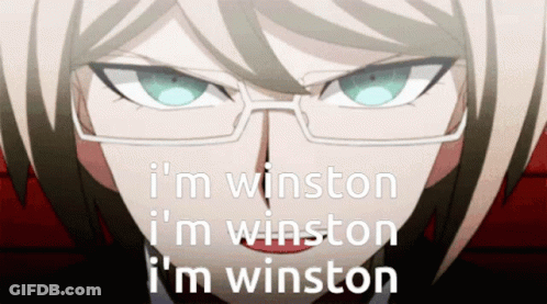 Man In Hot Dog Costume Saying Ask Me About My Winston GIF