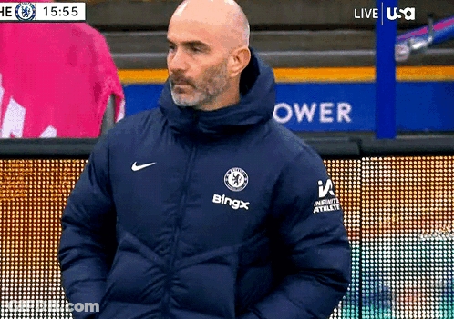 Man In Jacket Saying Bingx GIF